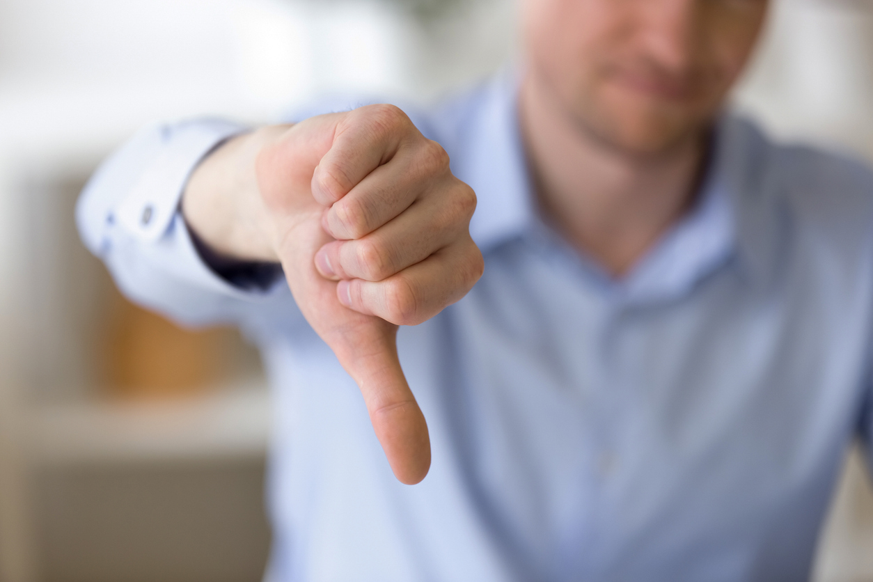 A hacked website erodes customer trust A hacked website erodes customer trust